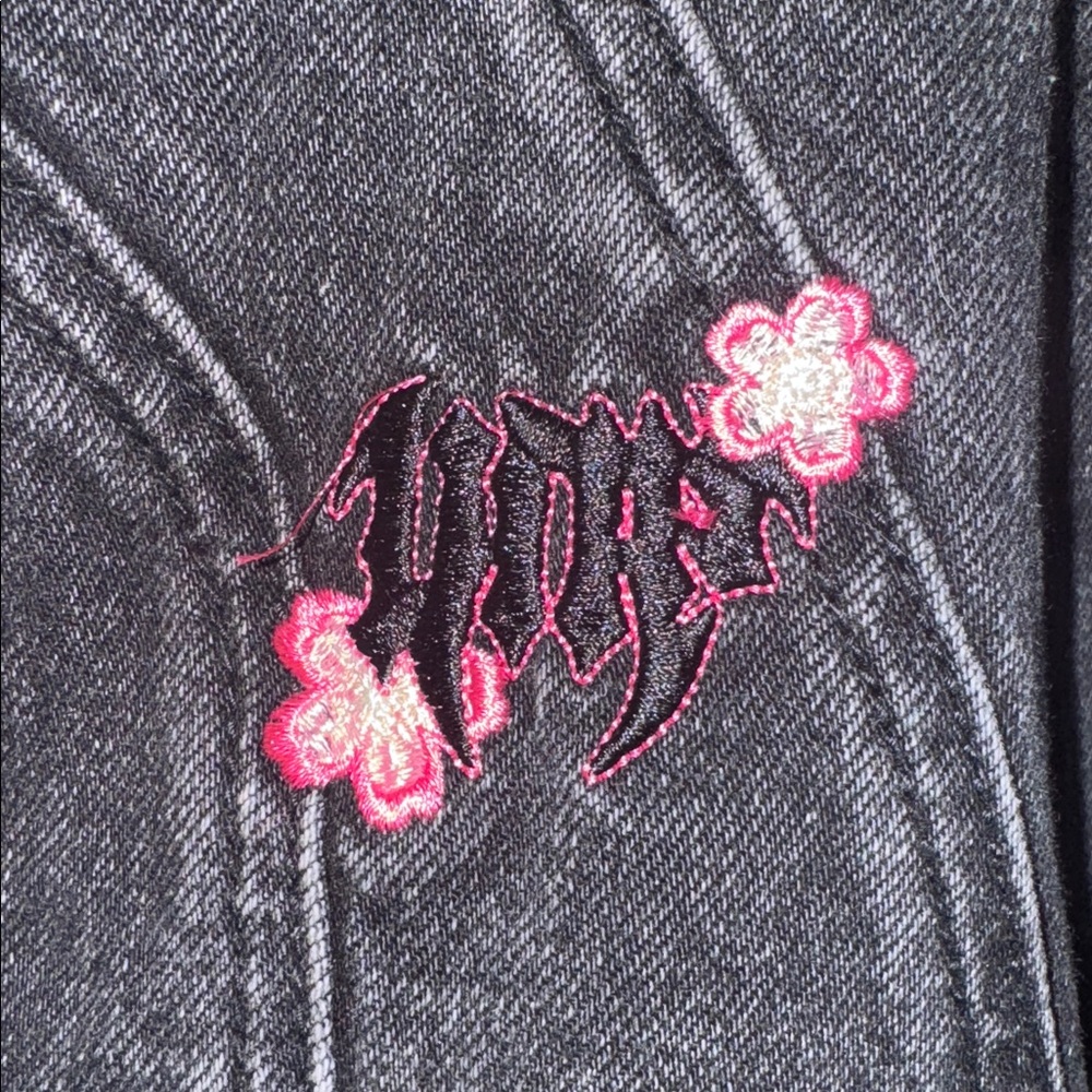 Unpractical Sakura Denim Jacket - image 5
